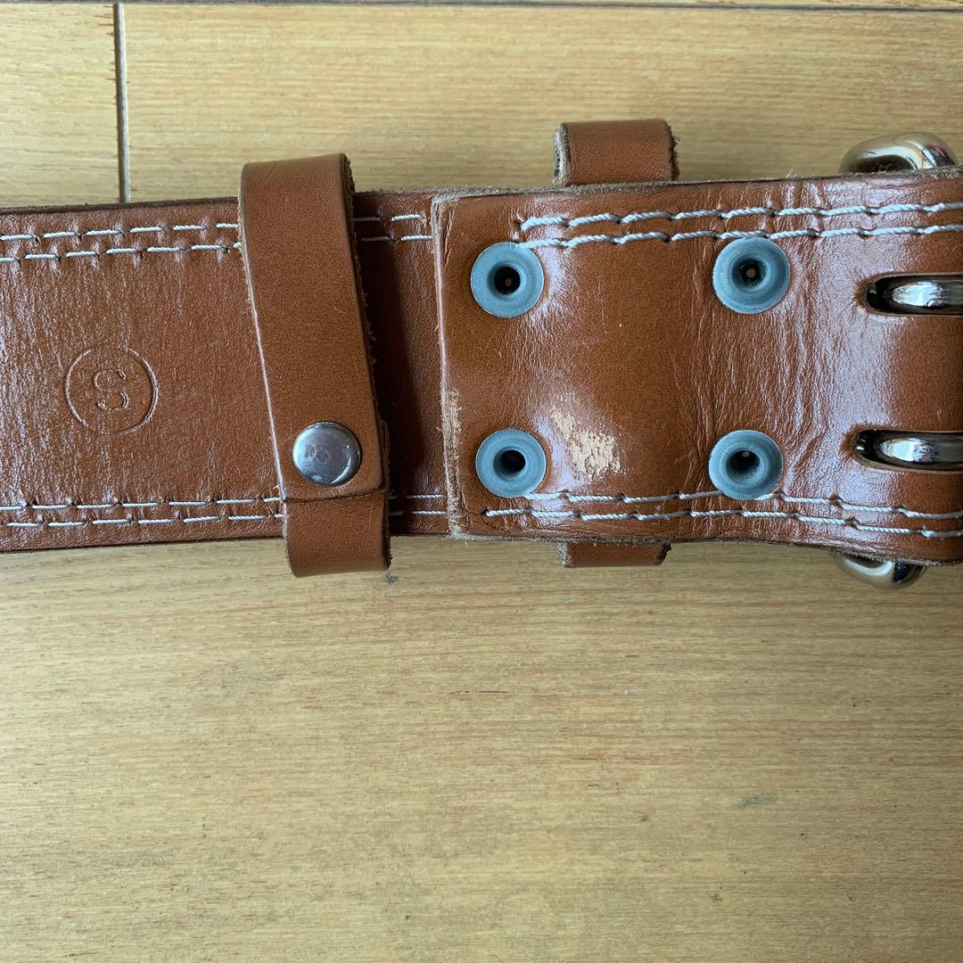 GOLD'S GYM プロレザーベルト Sサイズ