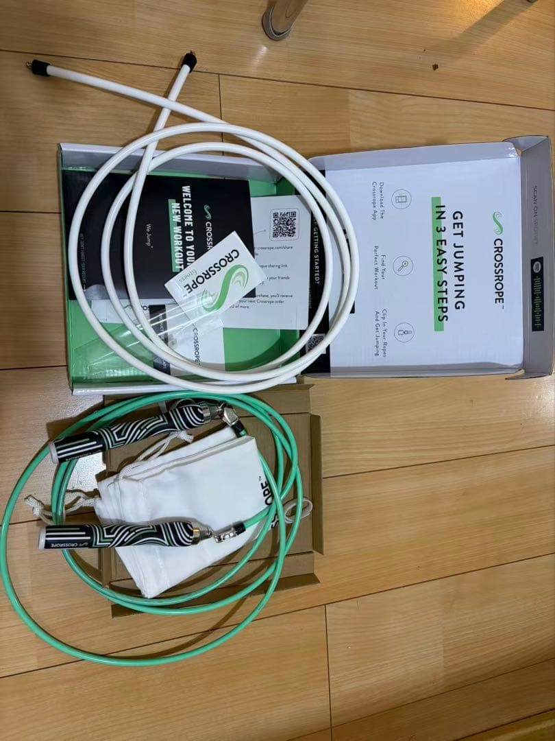 CROSSROPE ウェイト付き縄跳びシステム