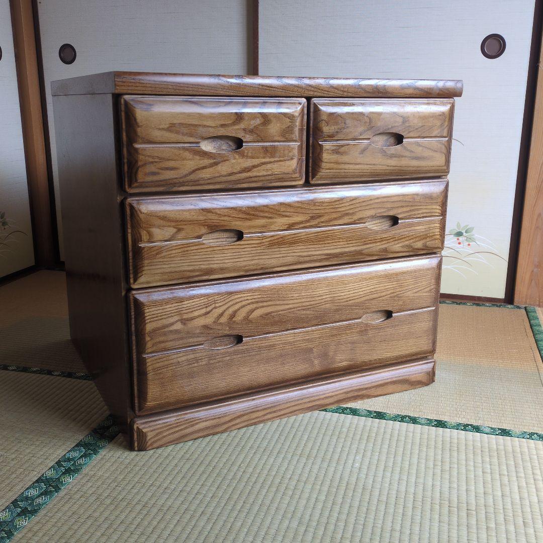 昭和レトロ 押入れタンス 木目調 和風タンス 引き出し
