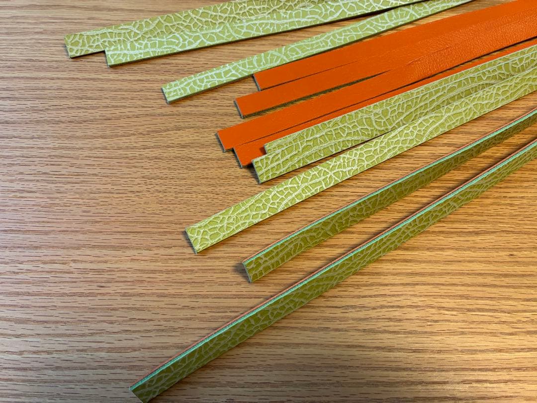 【桃太郎様作品】夕張メロン鞭✴︎2021年頃購入品/自宅保管品/ダブルレザーバラ鞭