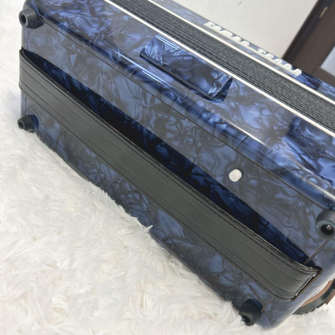 【美品】TOMBO トンボアコーディオン No.302 ブルー 希少