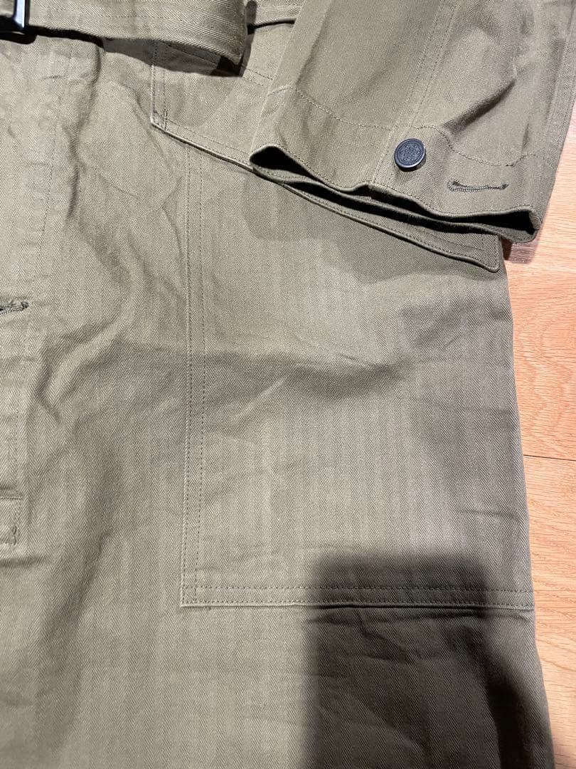 レア　デカサイ　バズリクソンズ　つなぎ　ジャンプスーツ　 オリーブ 44Ｒ