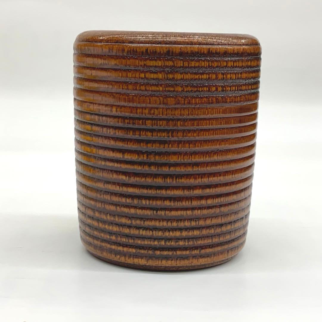 【竹棗】福田慶造　共箱