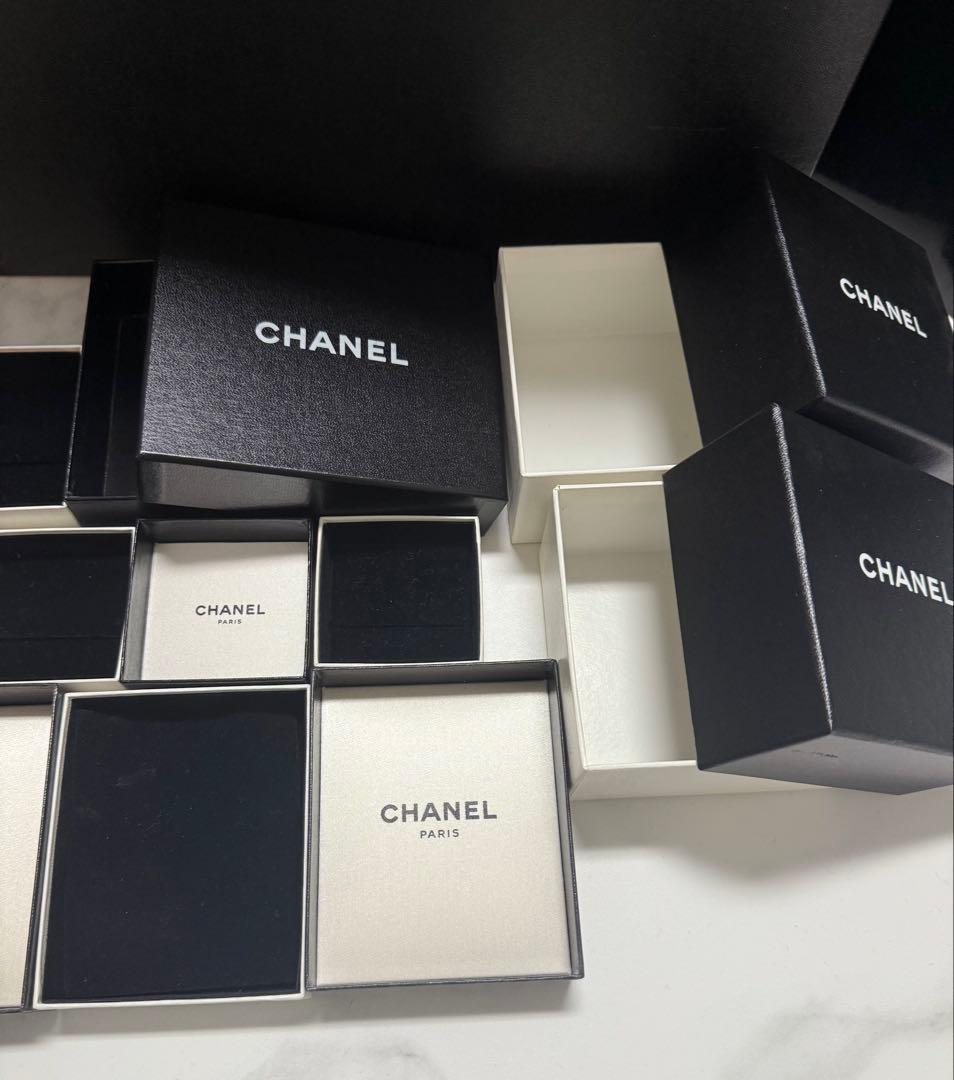 CHANEL 空箱　アクセサリー　BOX 空箱　13個　セット売り　まとめ売り