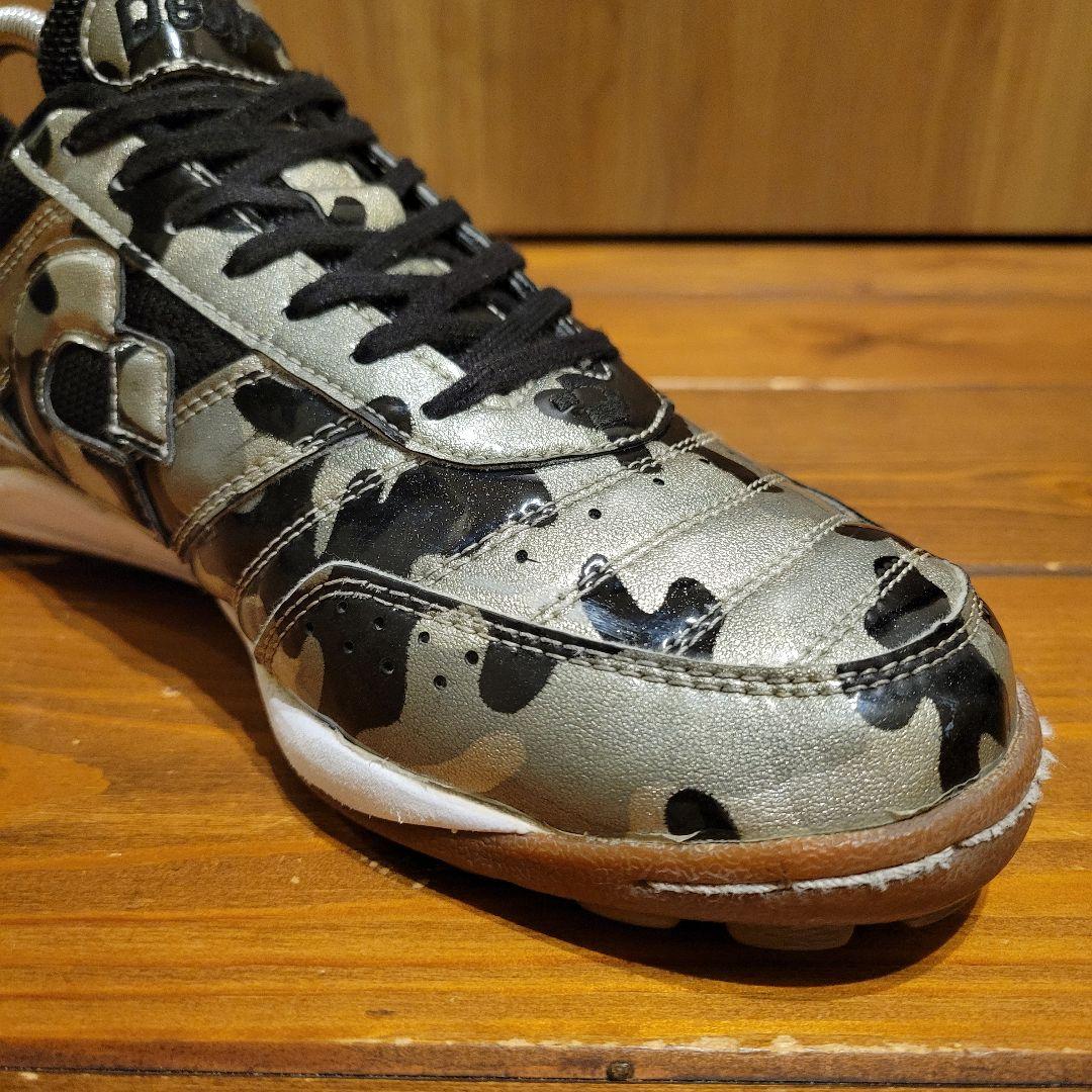 デスポルチ 10周年限定シューズ 26.5cm カモフラ 銀