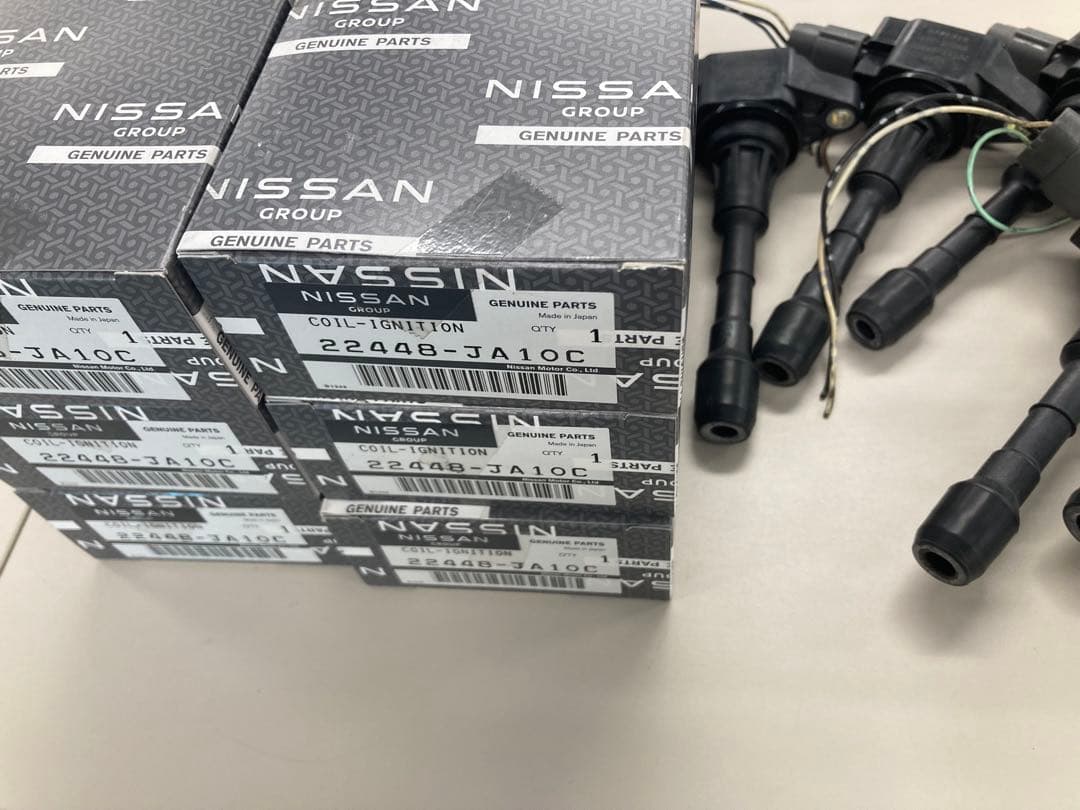 日産イグニッションコイル 22448-JA10C 中古6本セット