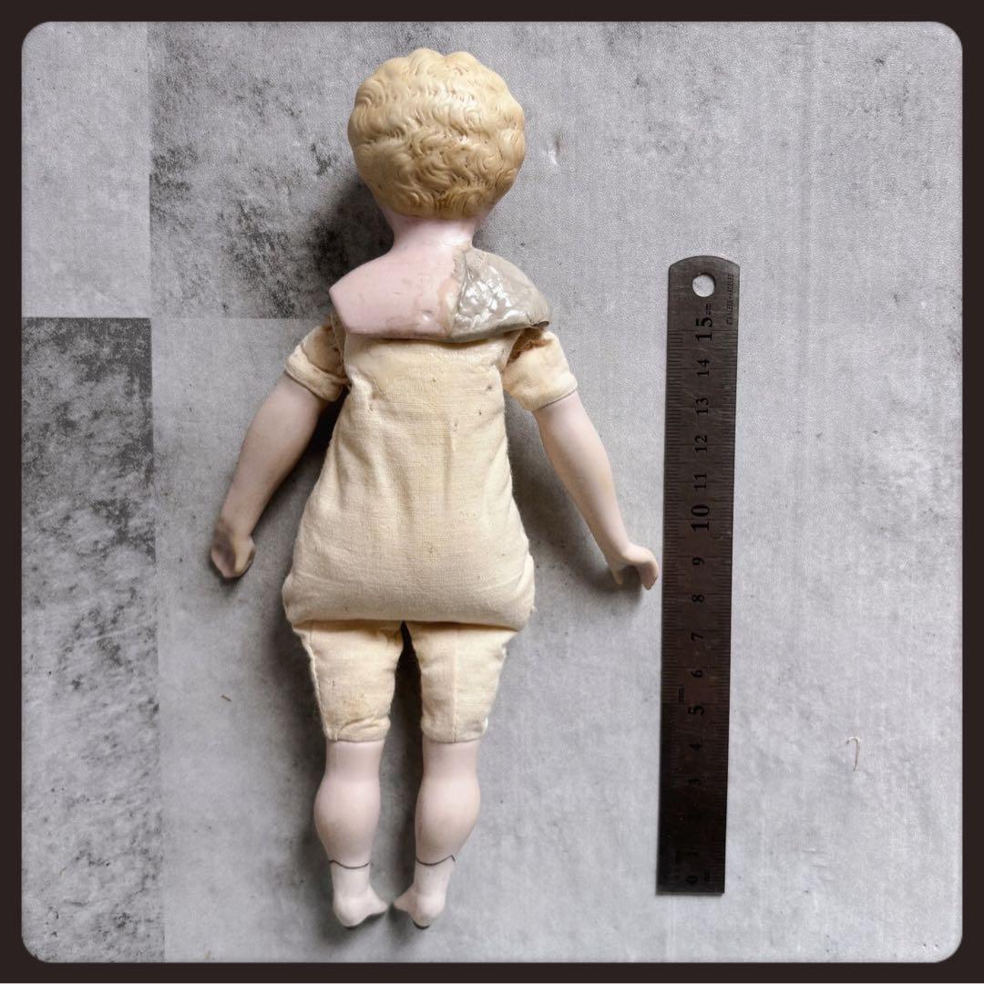 アンティーク ブロンドパリアンドール　　　　　　　　　　　 ビスクドール