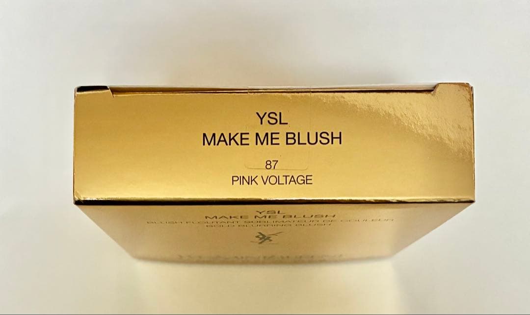 新品未開封 YSL メイクミーブラッシュパウダー 87 ピンク ヴォルテージ