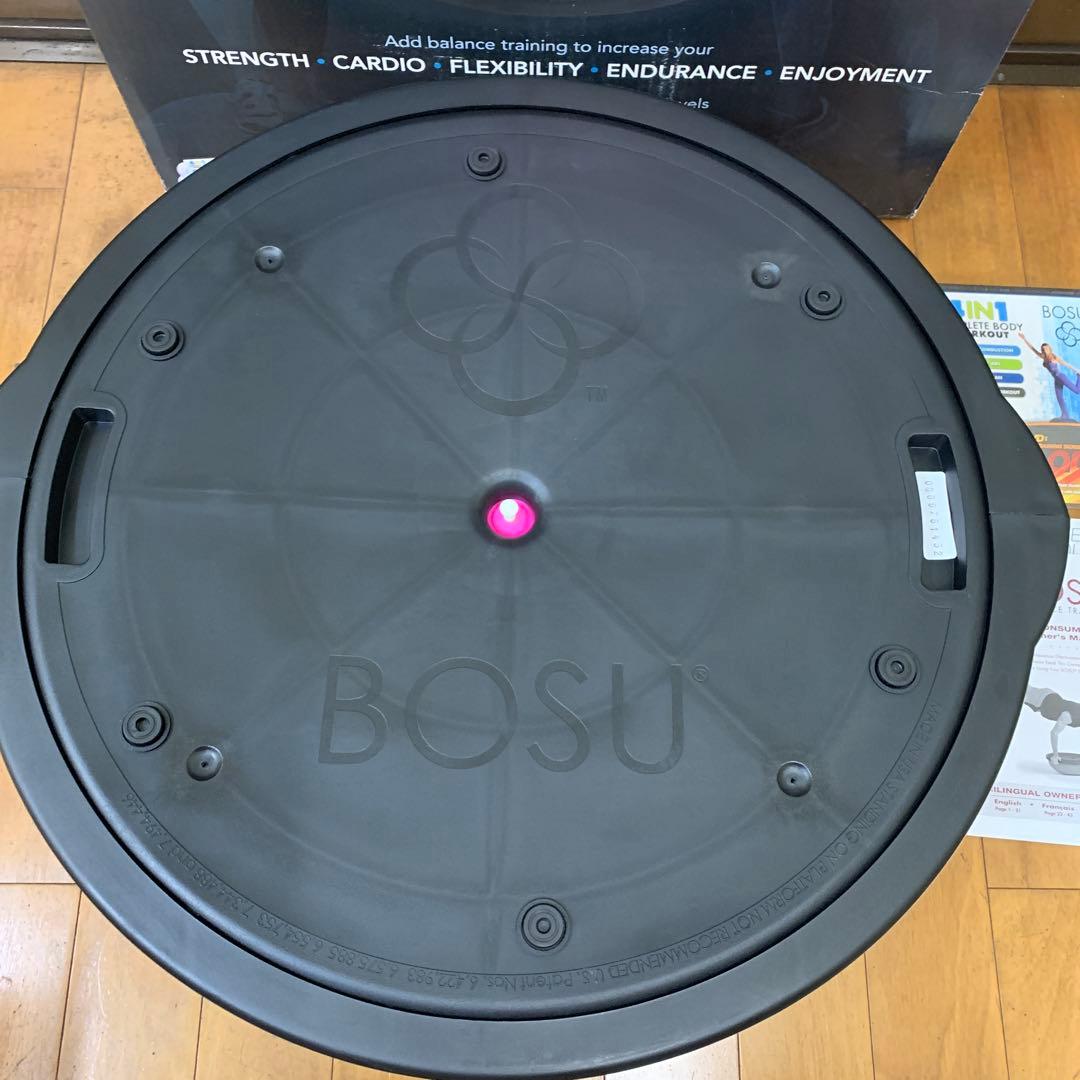 未使用 BOSU バランストレーナー ピンク バランスボール　ボス