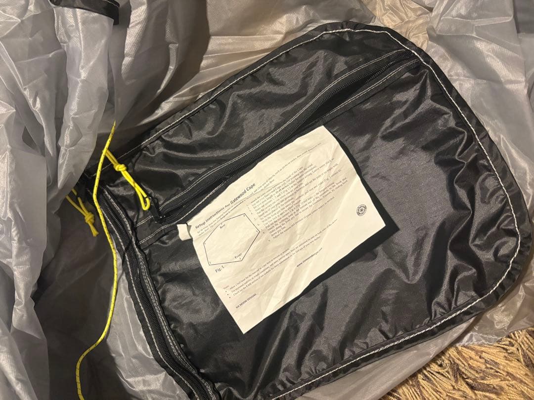 専用 sixmoon designs agtewood cape グレー