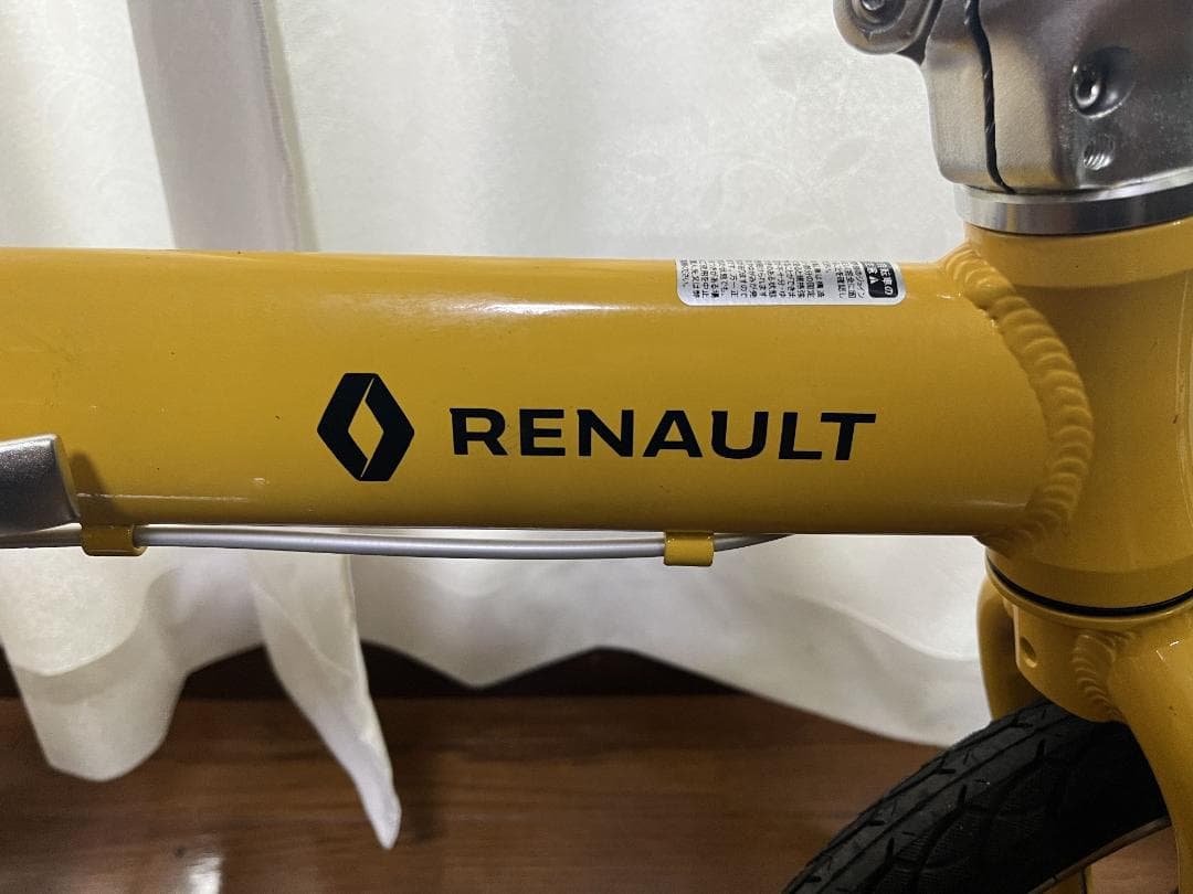 美品！【RENAULT】 ルノー 折り畳み自転車 14インチ ほぼ未走行