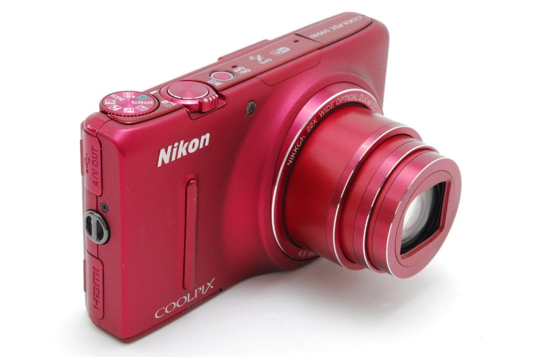 Nikon COOLPIX s9500 赤 22倍ズーム デジタルカメラ