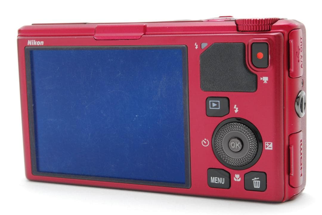 Nikon COOLPIX s9500 赤 22倍ズーム デジタルカメラ
