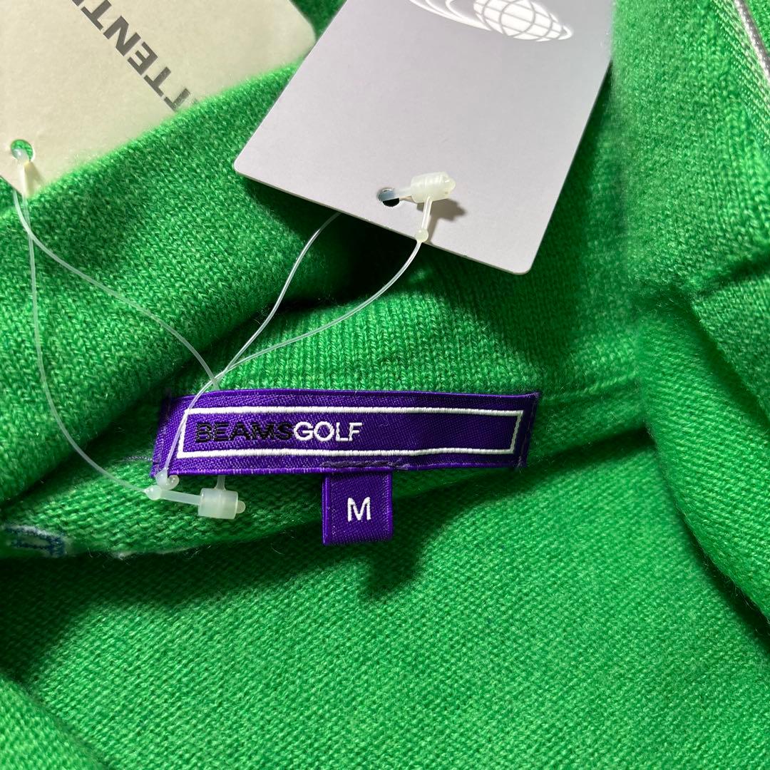 新品　BEAMS GOLF PURPLE LABEL カシミヤ100% ニット
