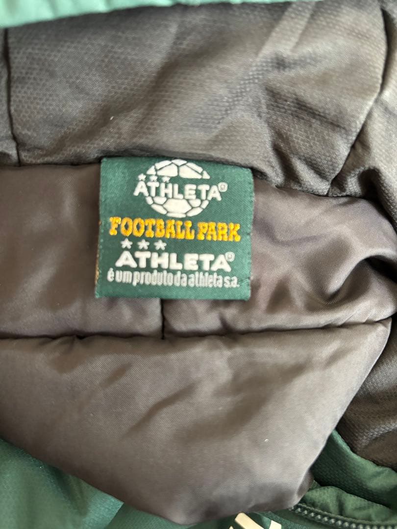 Jogador ATHLETA ピステ・ウィンドブレーカー 緑/黒