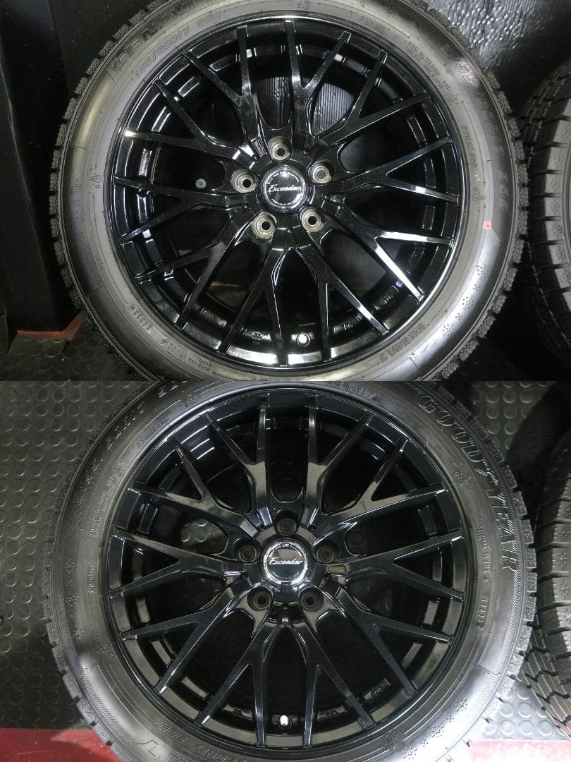 60系プリウス 極上イボ付き 2023年製 国産スタッドレス 195/60R17