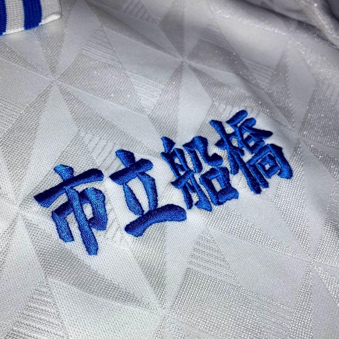 【選手支給品】市立船橋高校サッカー部 公式戦用ユニフォーム アシックス別注タグ付