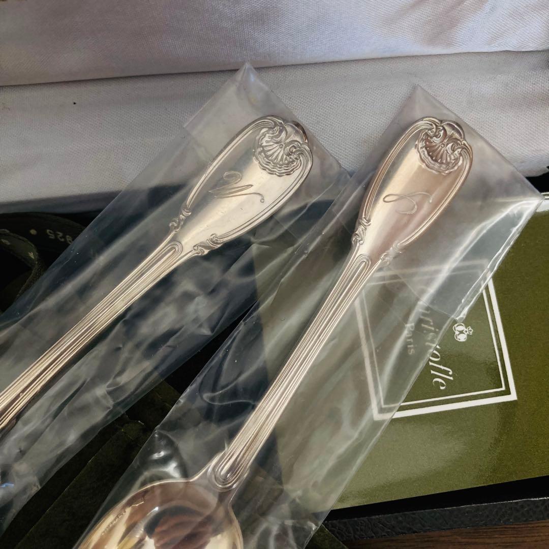 ★値下★【未開封】　クリストフル　銀　スターリングシルバー925 スプーン　2本