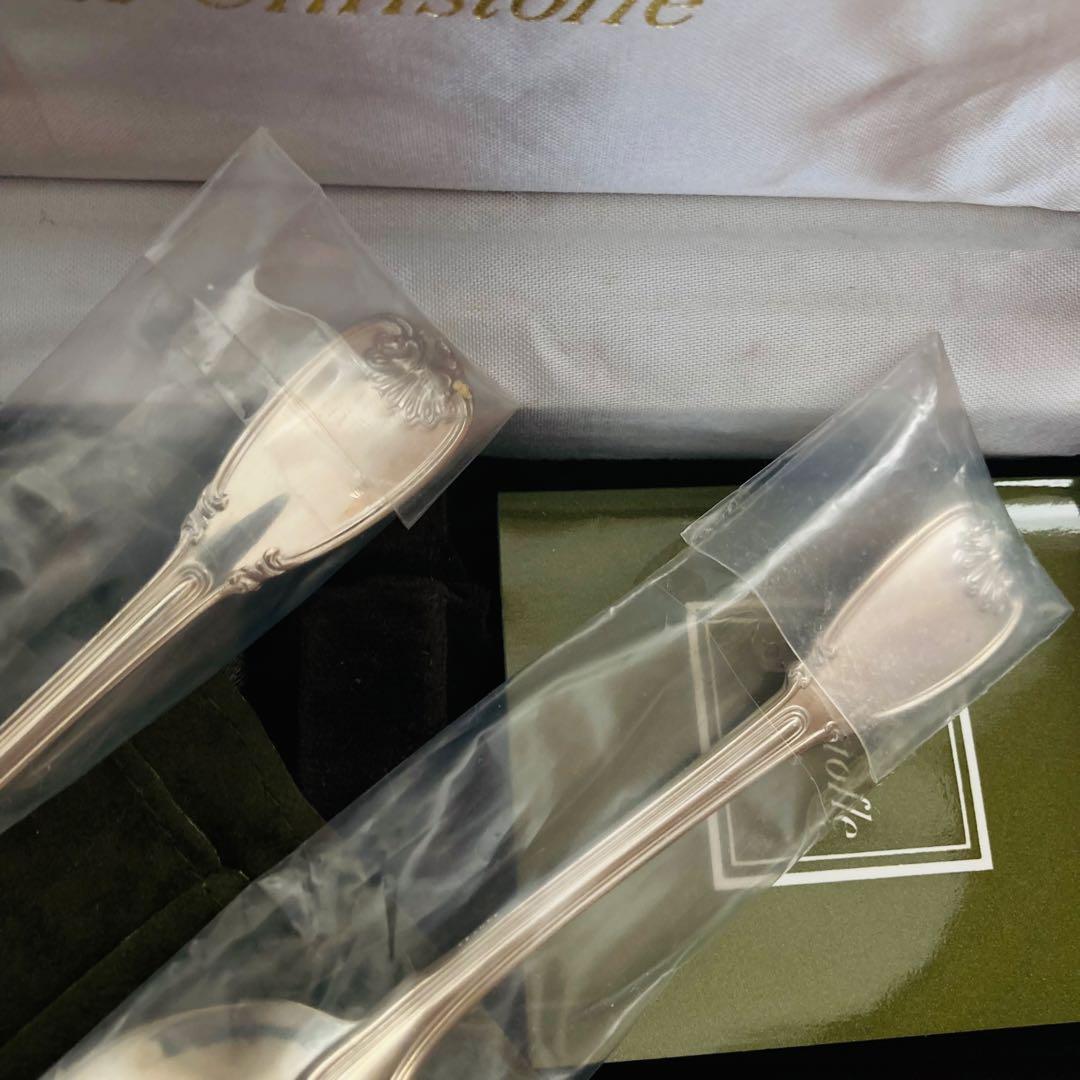 ★値下★【未開封】　クリストフル　銀　スターリングシルバー925 スプーン　2本