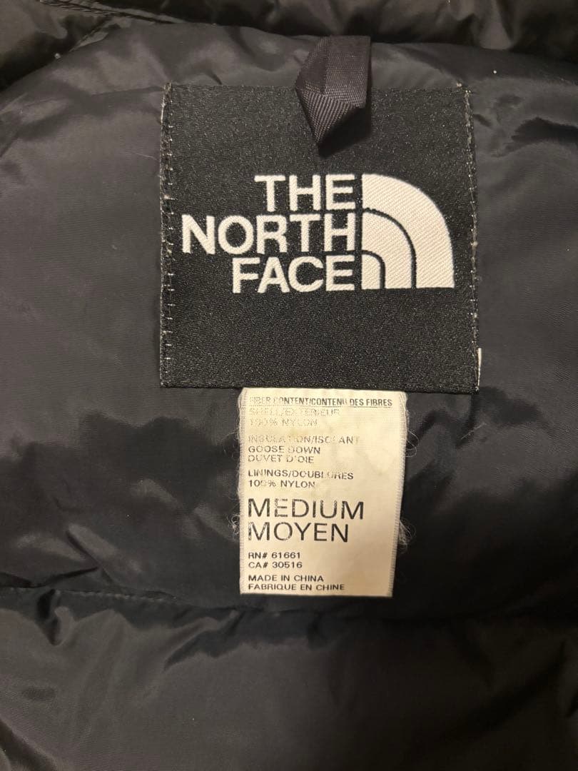 THE NORTH FACE ブラック ダウンベスト
