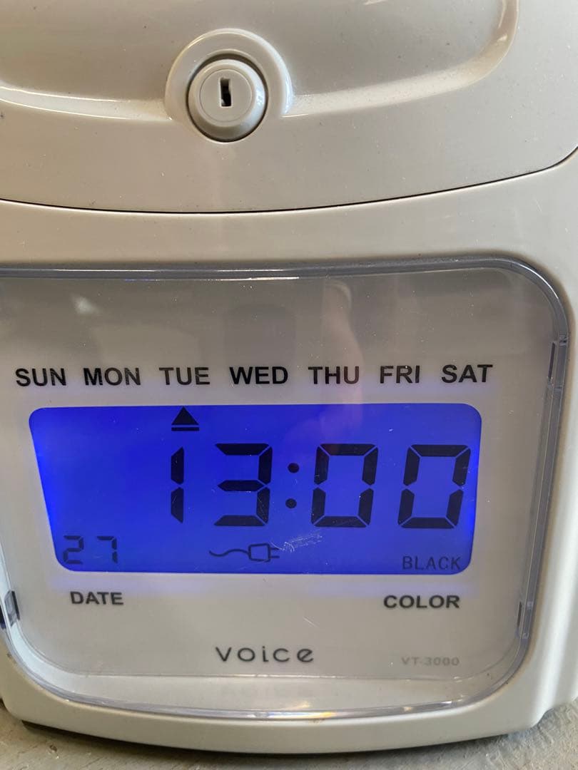 VOICE タイムレコーダー VT-3000