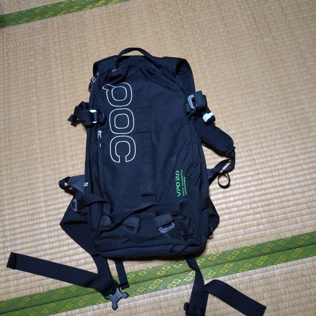 POC VPD 20 ブラックバックパック　BC