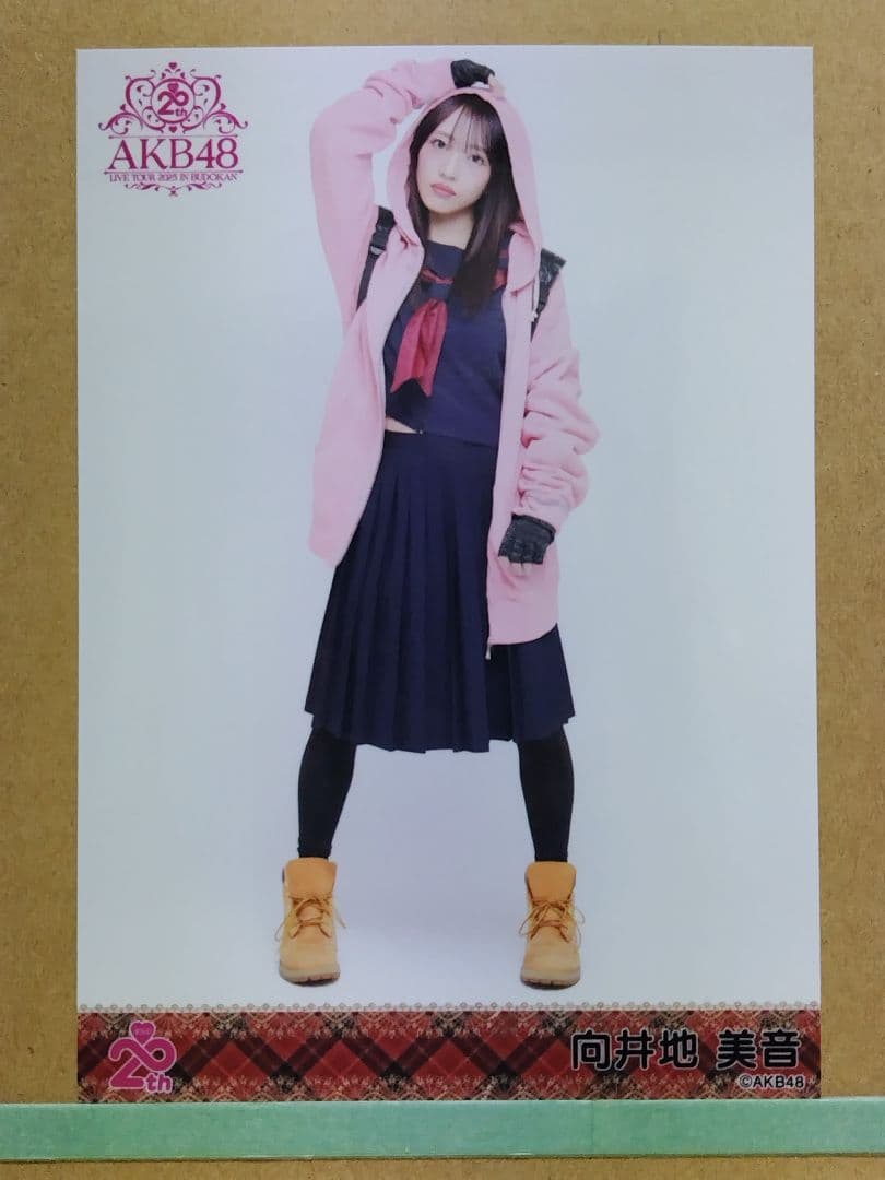 AKB48向井地美音 直筆サイン入り20th日本武道館ランダム生写真コンプリート