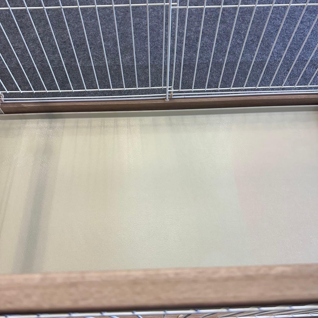 アイリスオーヤマ ウッディサークル ロータイプ PWSR-1260LV 小型犬用