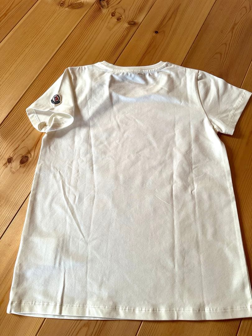 新品✨国内正規品 MONCLERモンクレール 子供 kids Tシャツ 白140