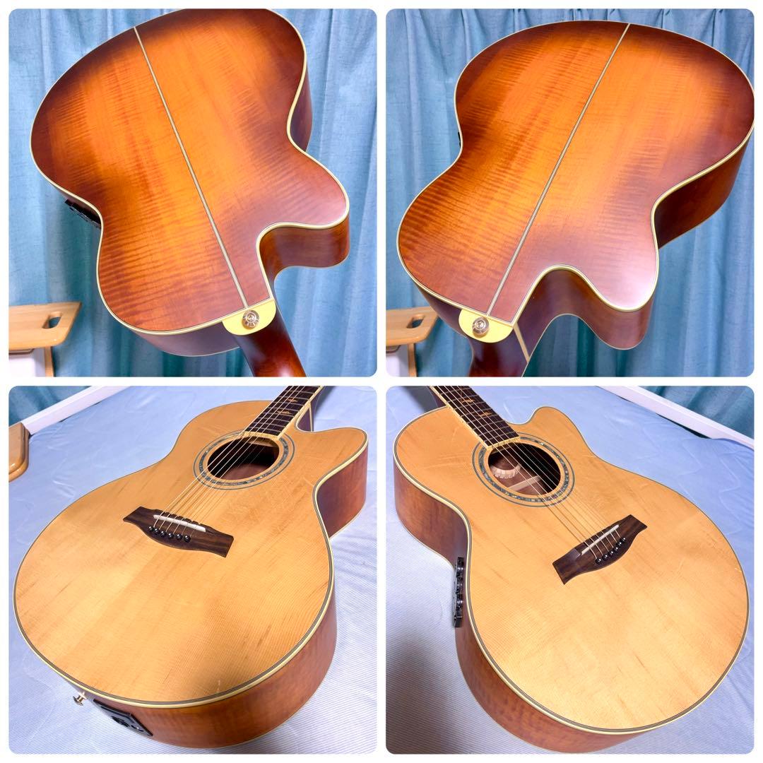 【牛骨☆エレアコ】Ibanez☆アイバニーズ【弾き易く調整☆新品の弦】