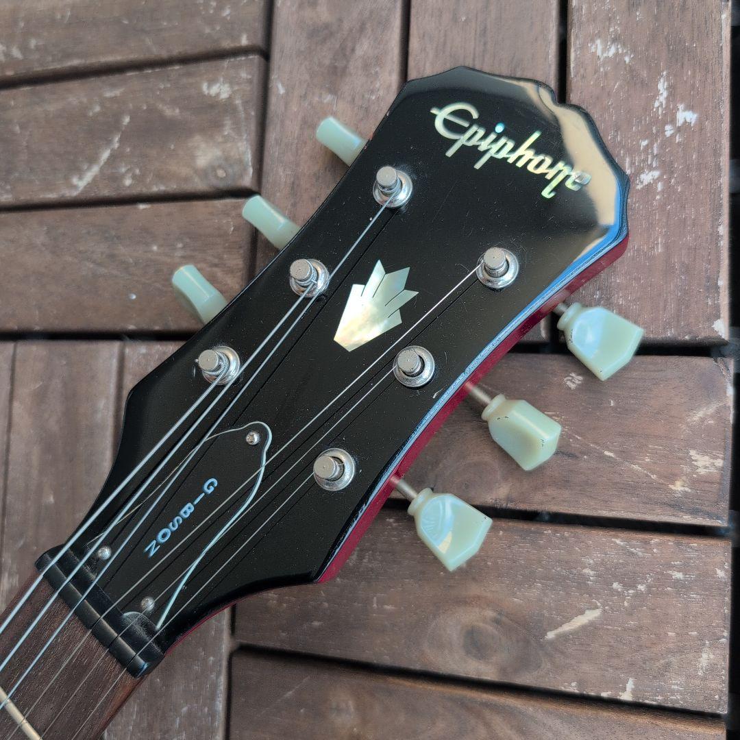 Epiphone エレキギターSG マホボディ cherryカラー