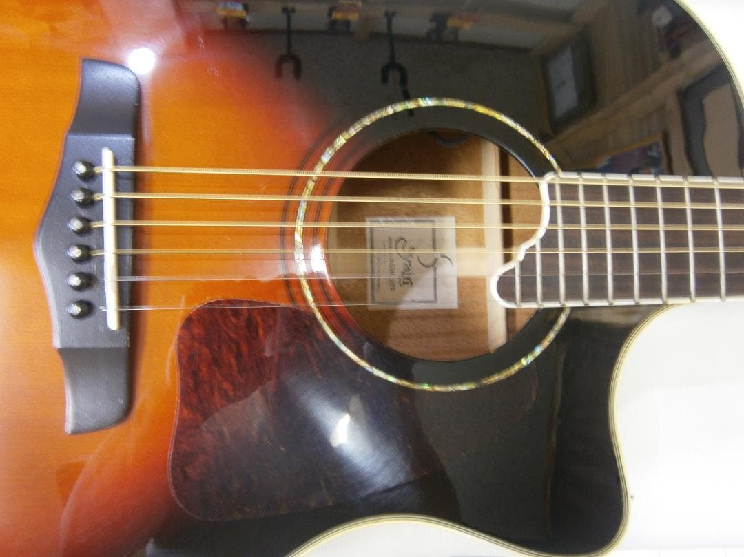 期間限定特価 ・Sヤイリ＜YE-50＞エレアコ・トップ単板・クラシック4