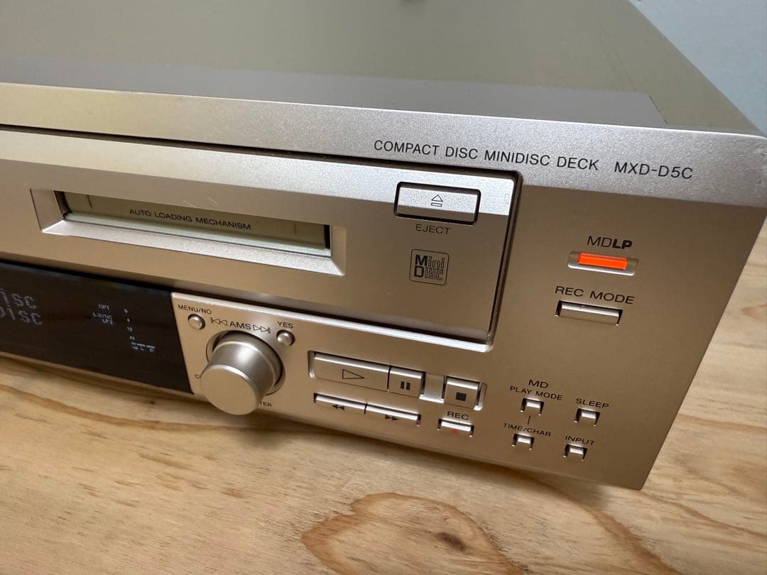 【メンテナンス済】ソニー SONY MD&CDチェンジャー MXD-D5C