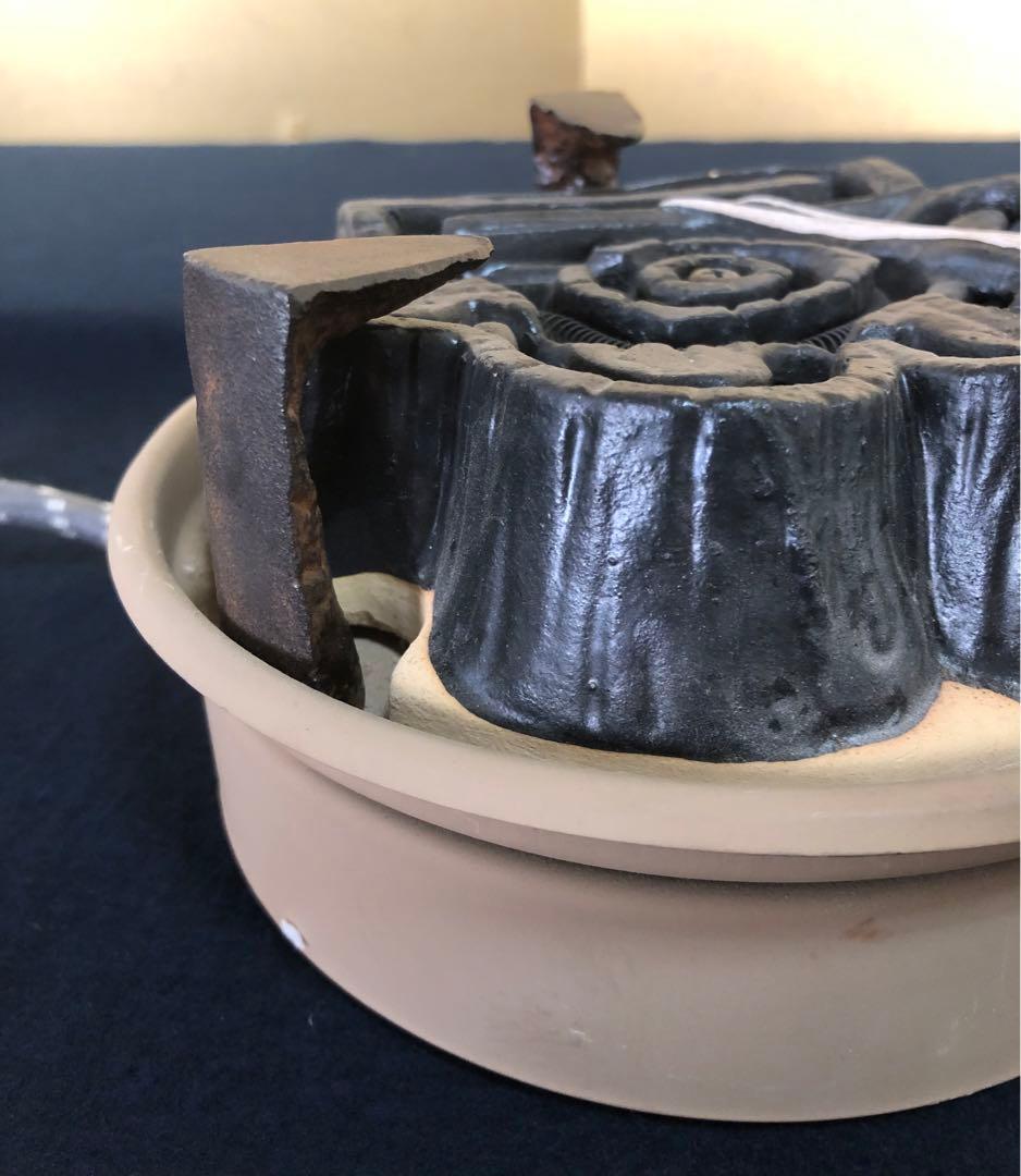 《R》茶道具 野々田商店 炭型ヒーター A 元箱　1f