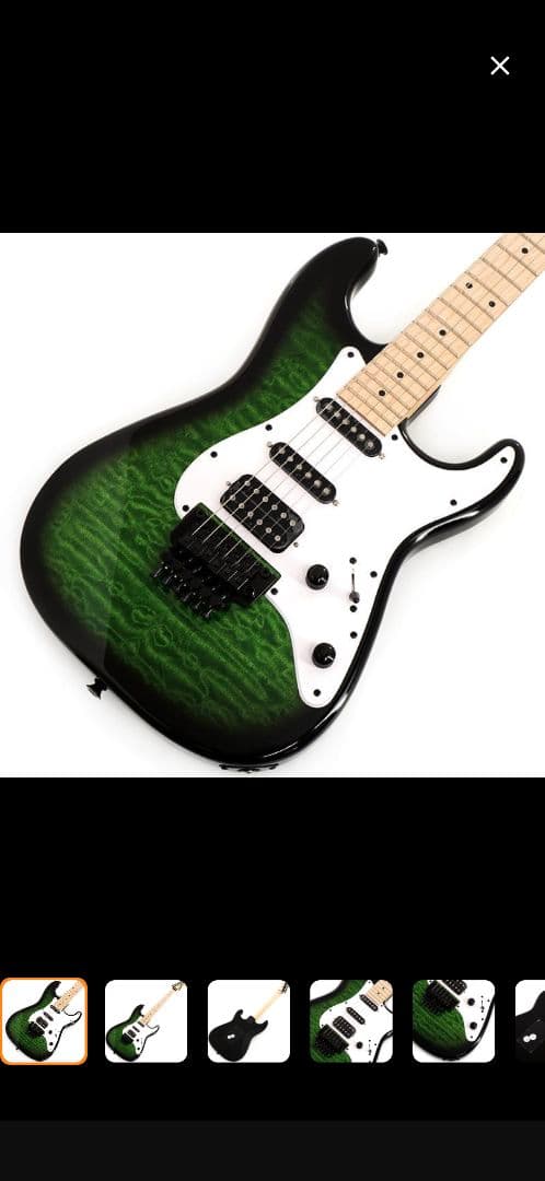 ギター Jackson SDXQM ADRIAN SMITH IRON MAIDEN