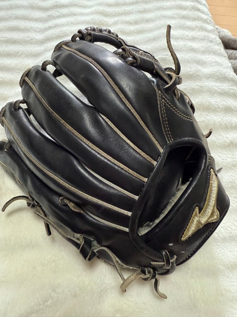 【硬式用】ミズノ オールラウンド グローブ｜少年〜中学硬式｜使用少なめ・即戦力