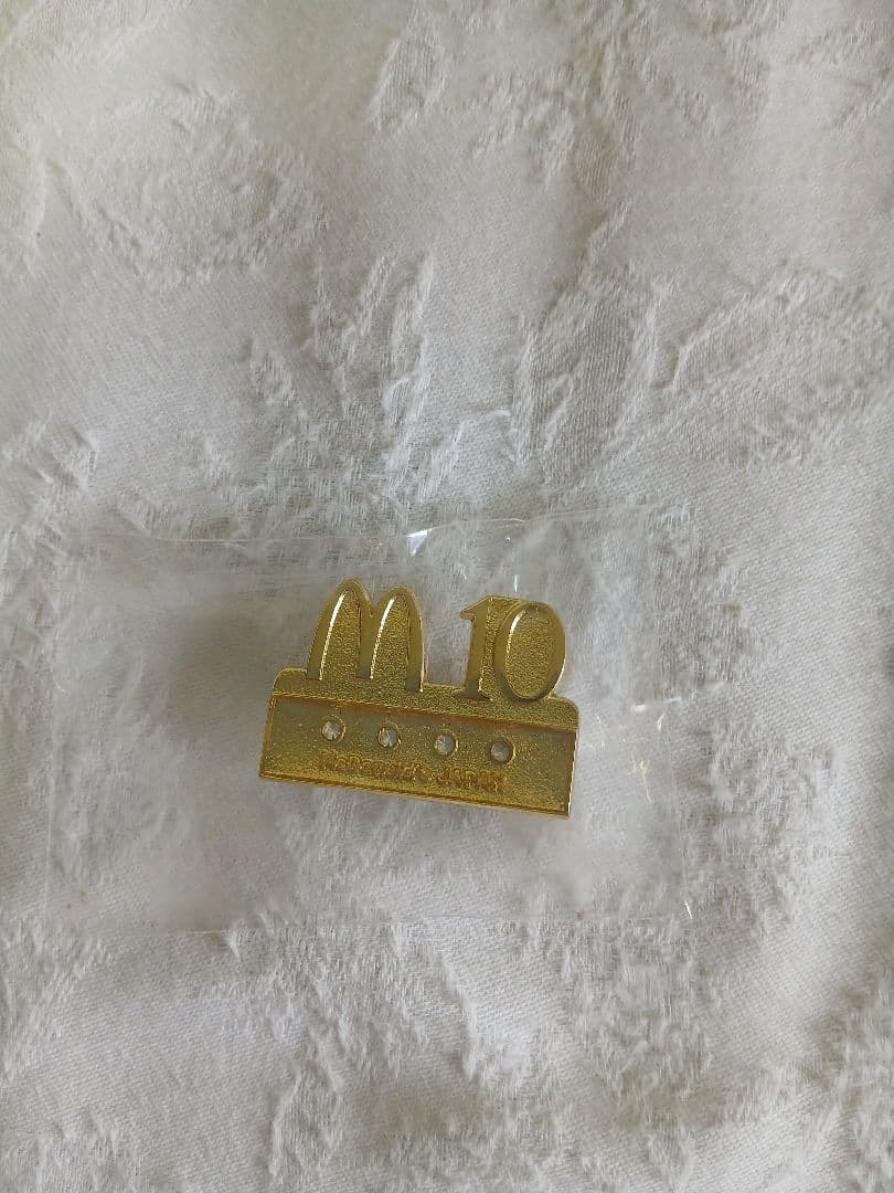 新品マクドナルド非売品 ピンバッジ 5個セットm1.m3.m5.m10.m15