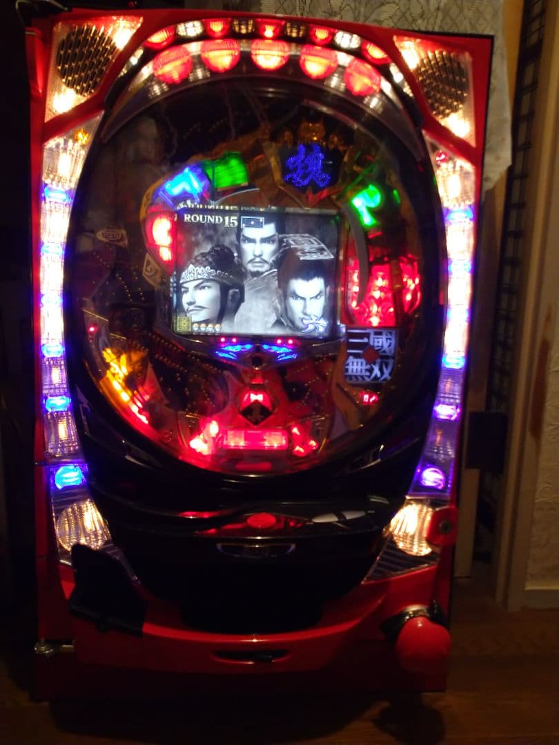 パチンコ実機■ビスティ◆真・三國無双◆循環◆送料込・引取り可◆保留可変付◆レトロ