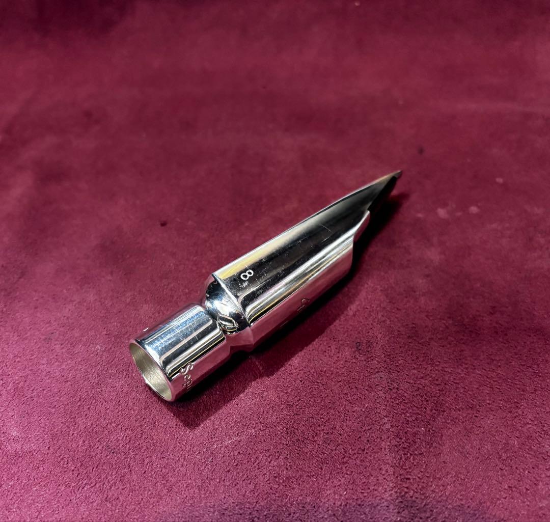 ゴッツ　セピアトーン、ジャズメタル　#8 シルバープレート　￼テナーサックス用