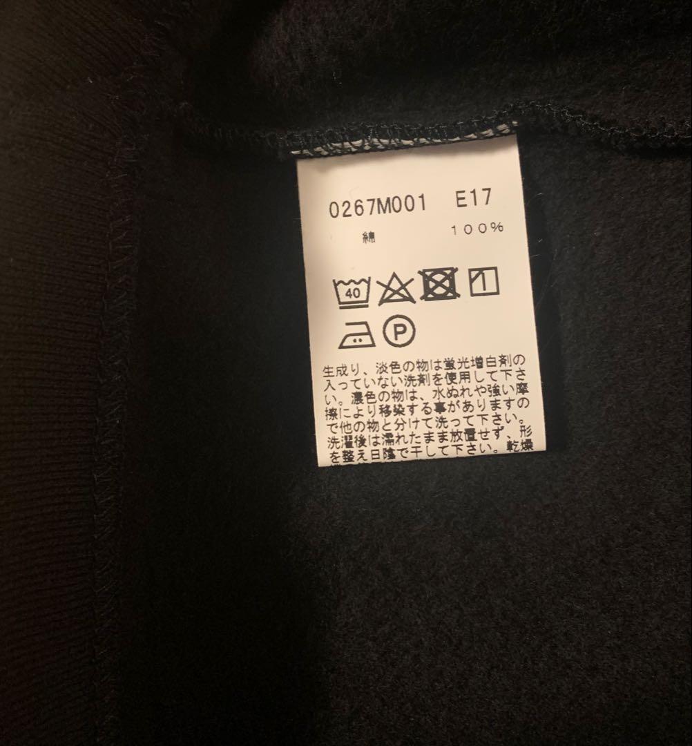 agnes b. アニエスベー　カーディガン　黒　裏起毛　サイズT1