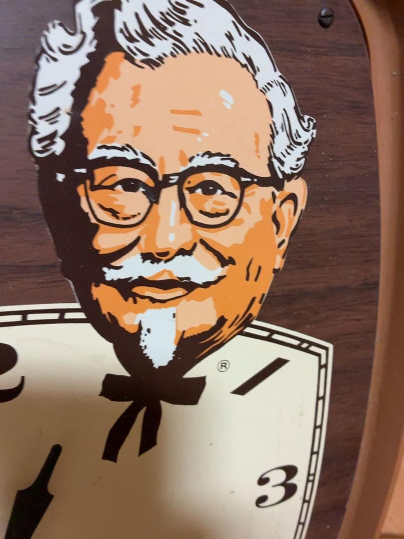 ケンタッキー Kentucky Fried Chicken 掛け時計看板グッズ