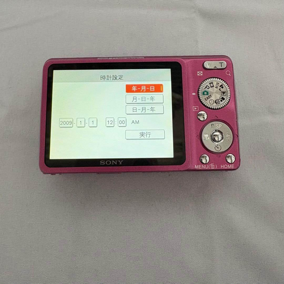 動作品 SONY Cyber-shot DSC-W220 ピンク デジタルカメラ