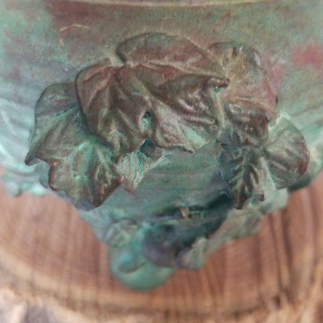 骨董　高級　青銅瓢箪の香炉