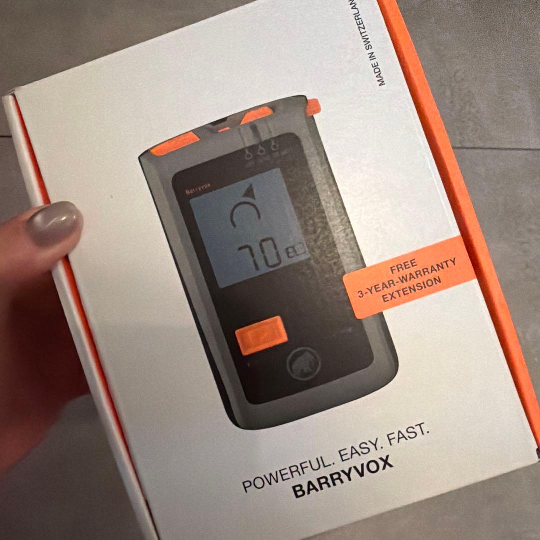 【新品未使用/未開封】MAMMUT Barryvox アバランチビーコン