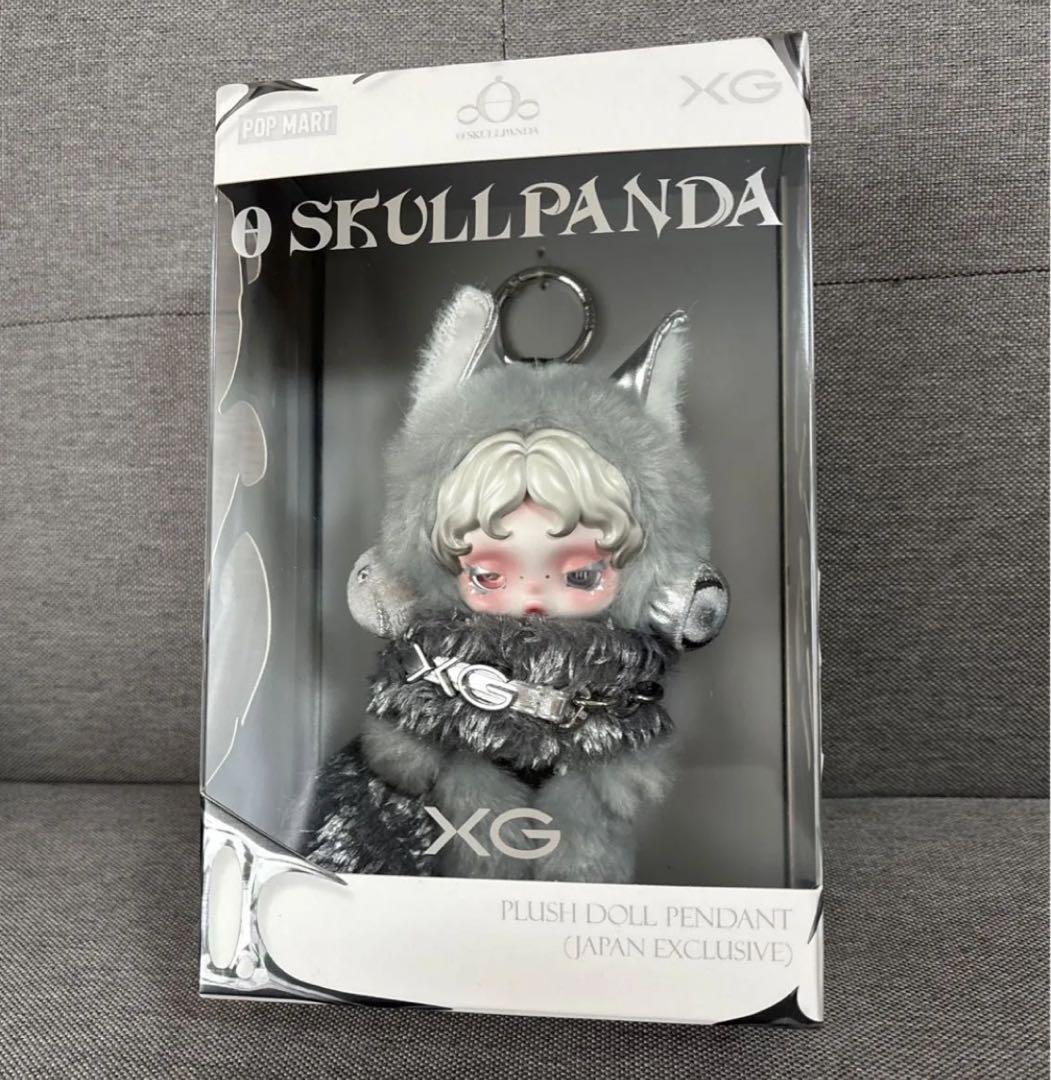 正規品 スカルパンダSKULLPANDA × XG ぬいぐるみペンダント日本限定