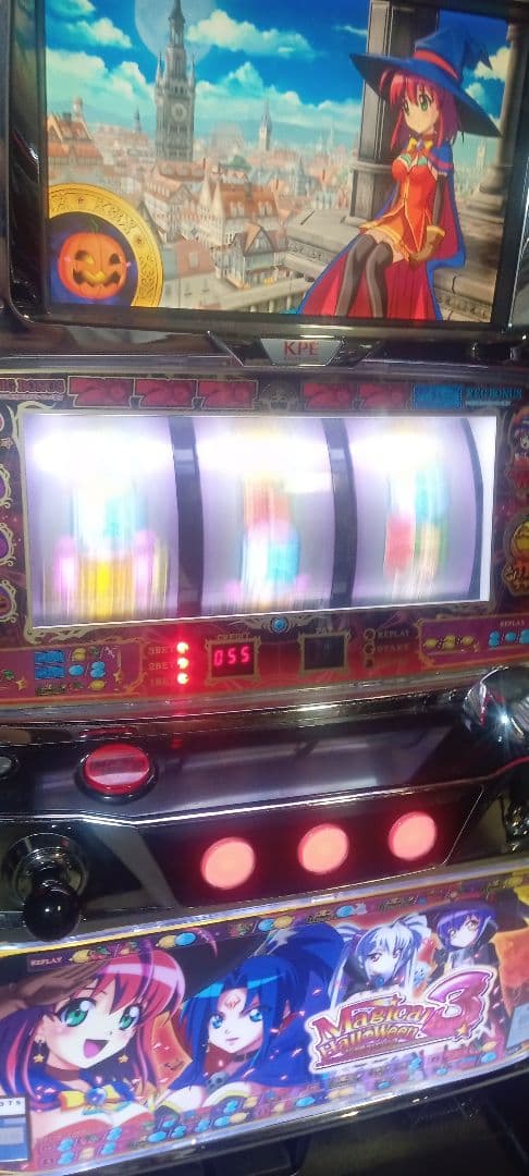 送料込　パチスロ　実機　マジカルハロウィン3 アミューズ　不要　家スロ