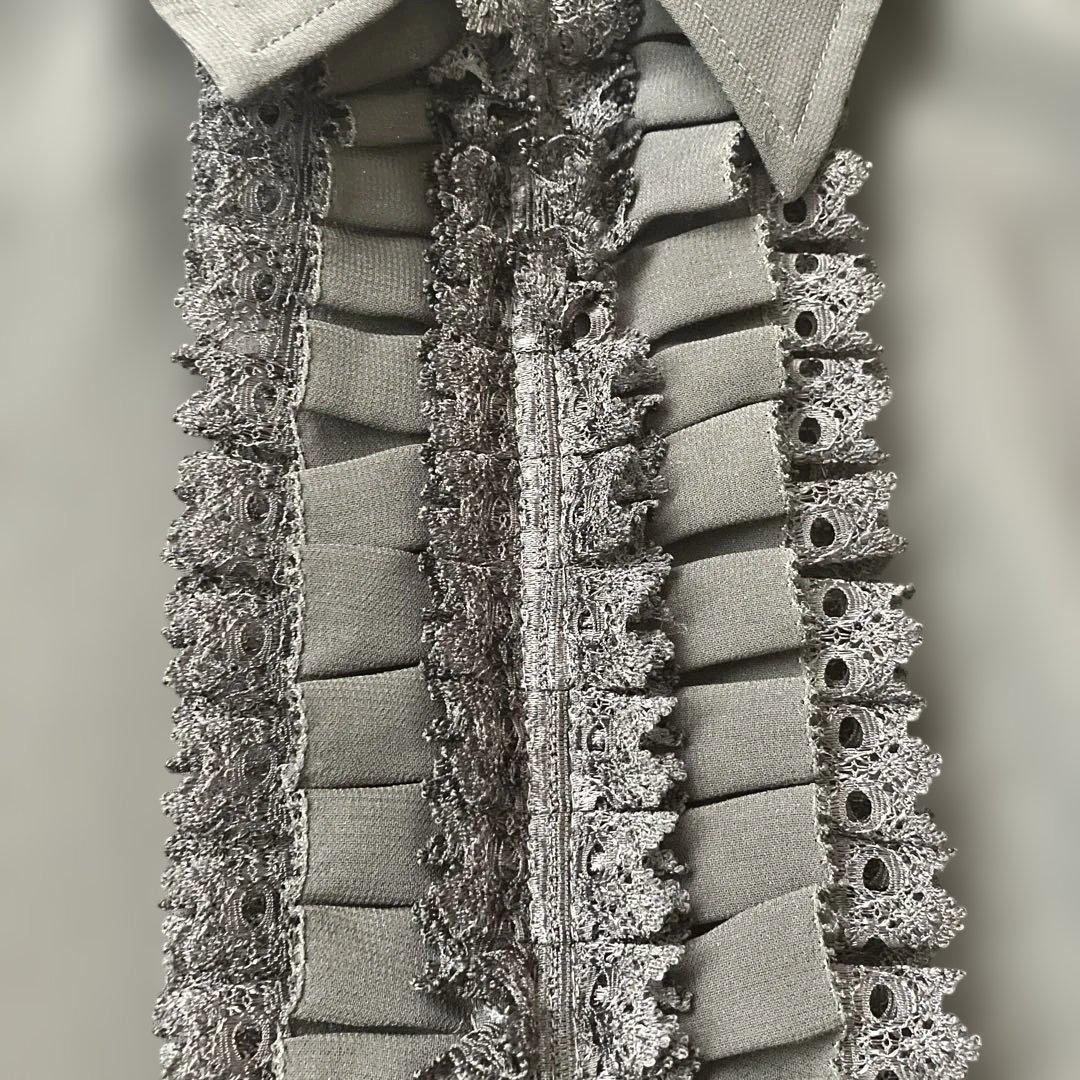 コムデギャルソン ノワール　ジョーゼットブラウス