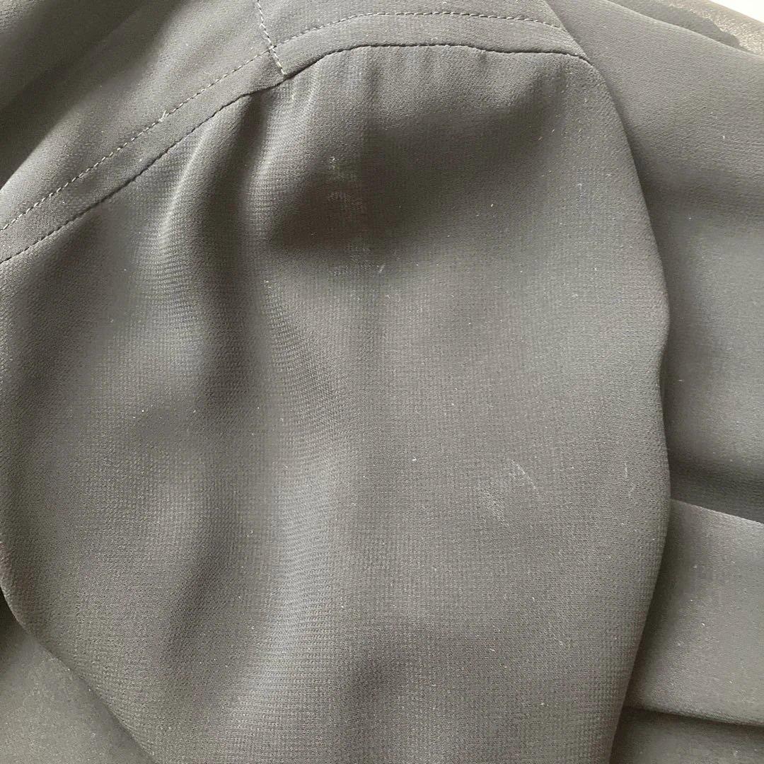 コムデギャルソン ノワール　ジョーゼットブラウス