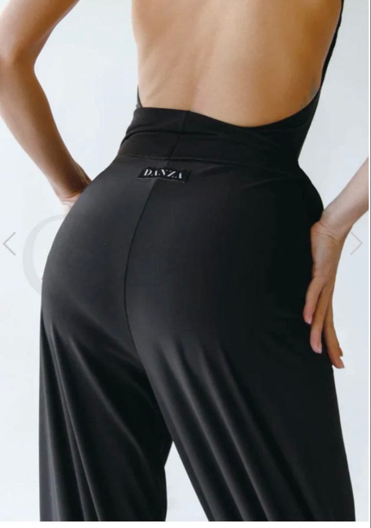 社交ダンス　ダンザ　メイソン・ダンスパンツ（ブラック）