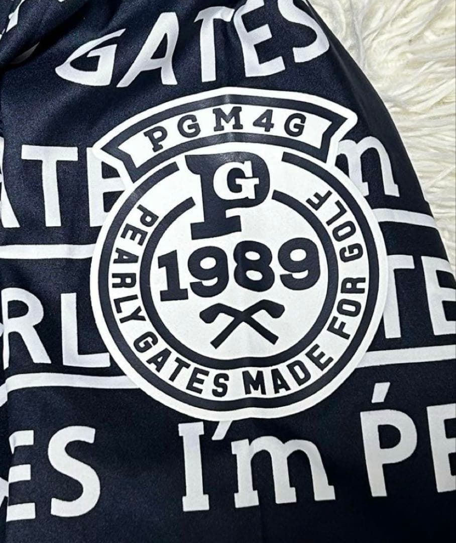 【新品未使用タグ付】⭐️I'm PEARLYGATES総柄 撥水スニードブルゾン⭐️